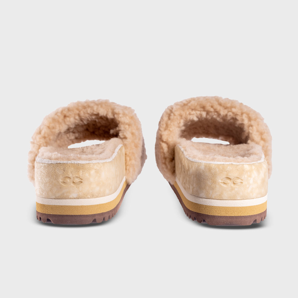 The Cito Slide – Sand | Minimalist Cushioned Slide Sandal | Warm Neutral