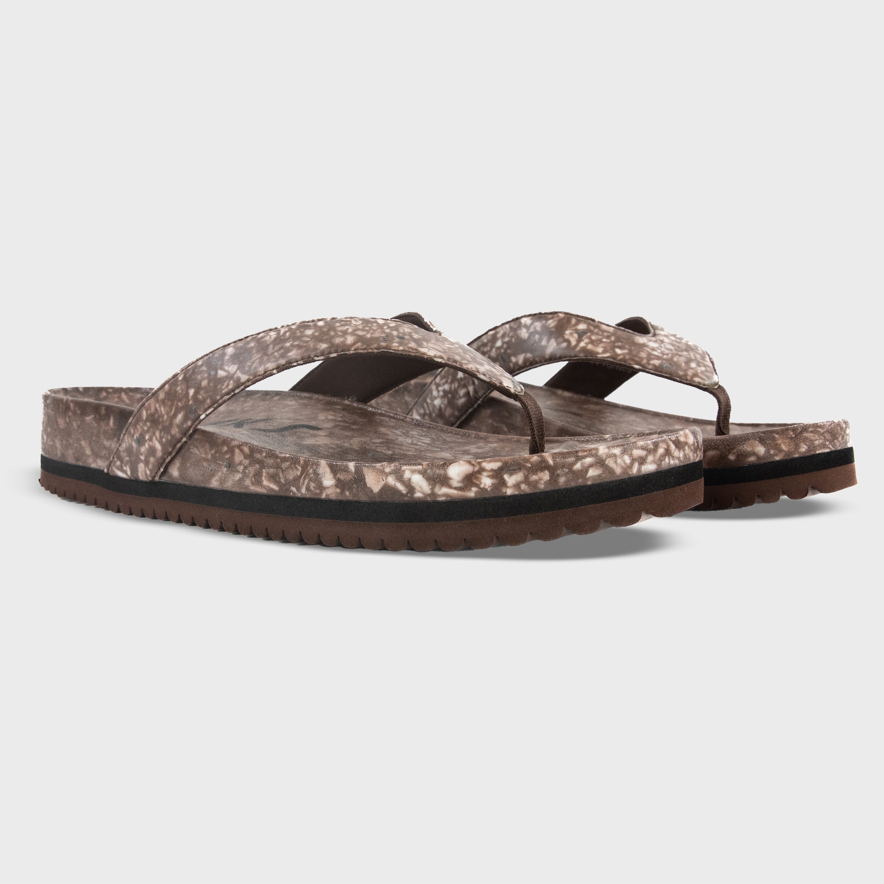 West Beach Flip Flop – Coconut Shell | Supportive Cushioned Flip Flop | Earthy Neutral