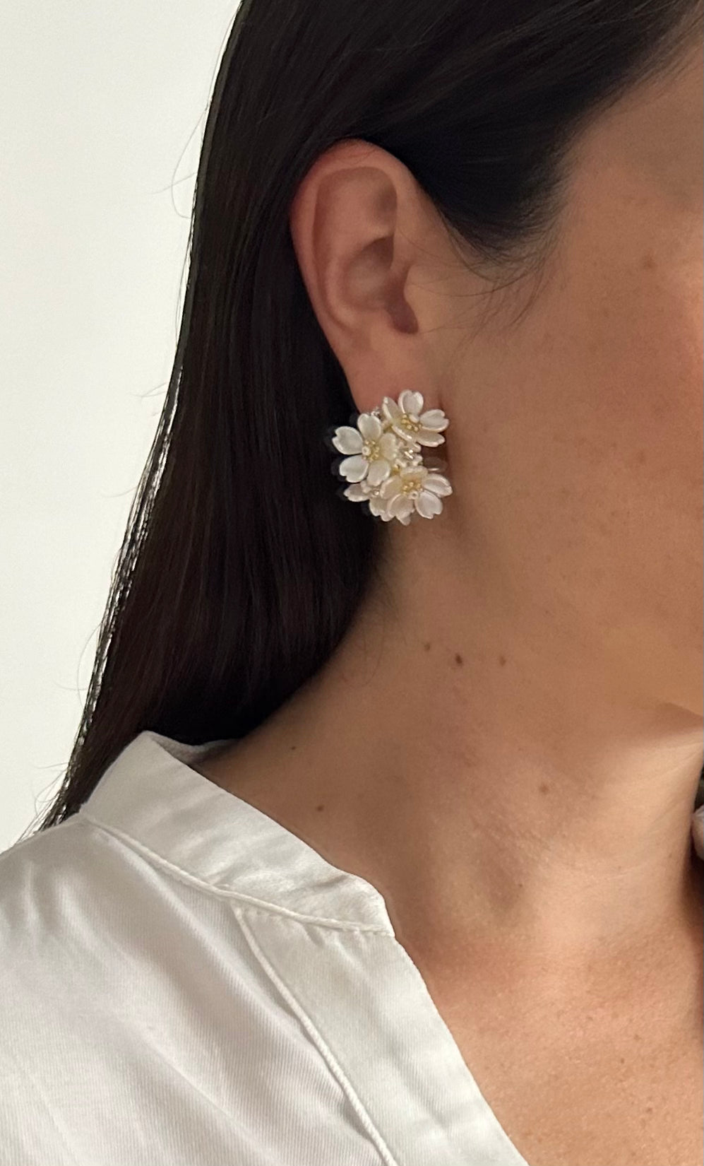 Aretes Flower Cocoon