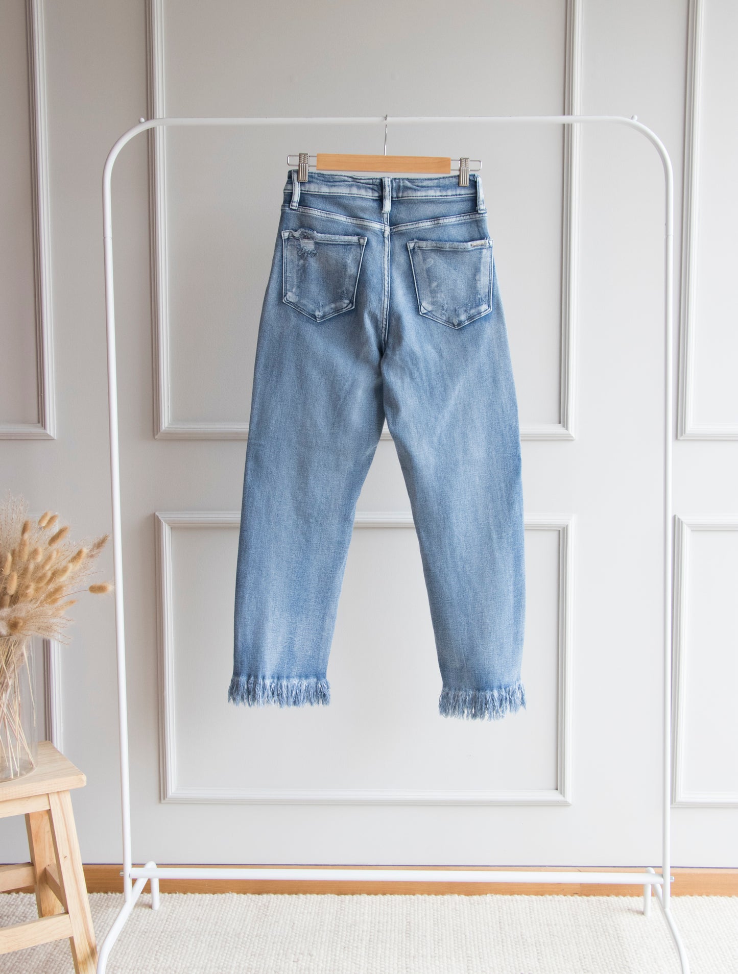 Jeans Cropped Rasgado