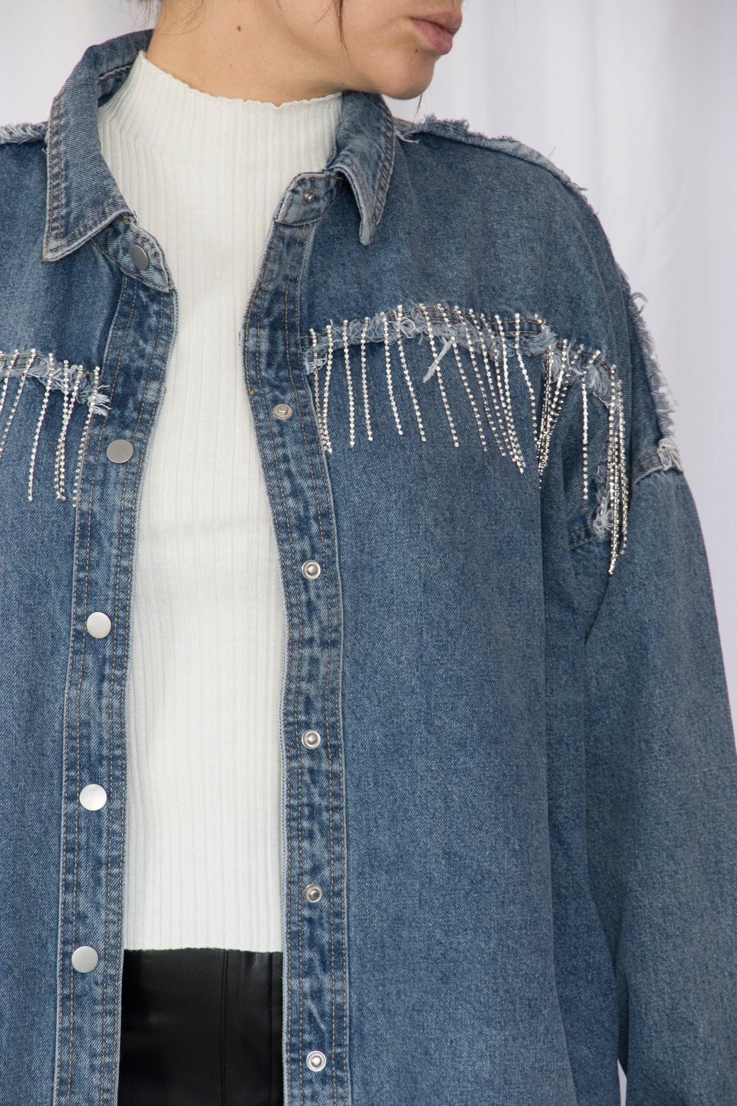 Chaqueta Denim Shine