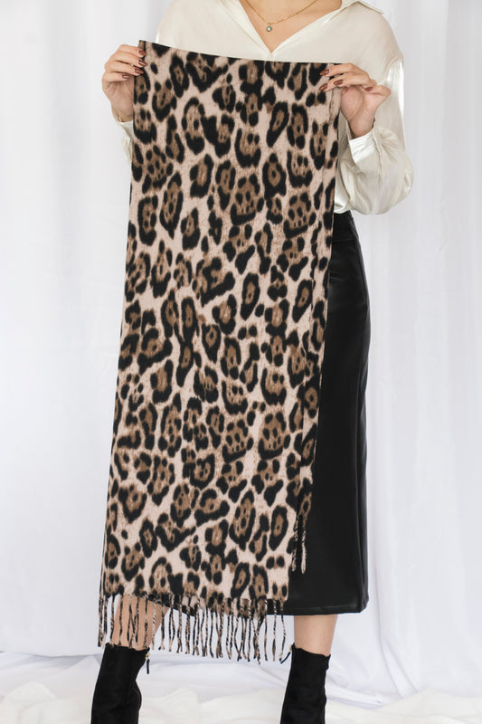 Pashmina Leopard Style