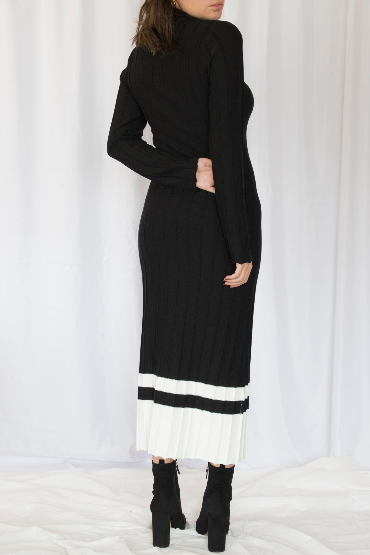 Vestido knitted Black