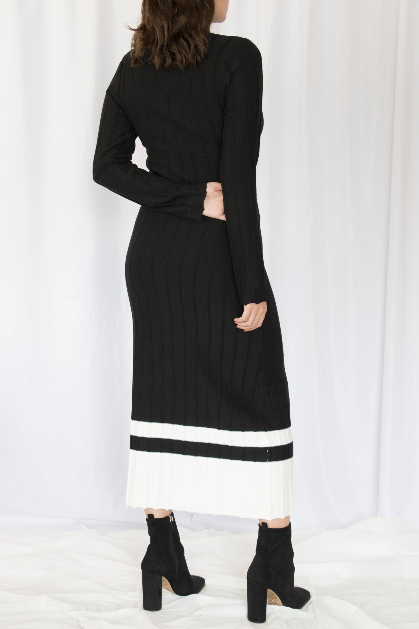 Vestido knitted Black